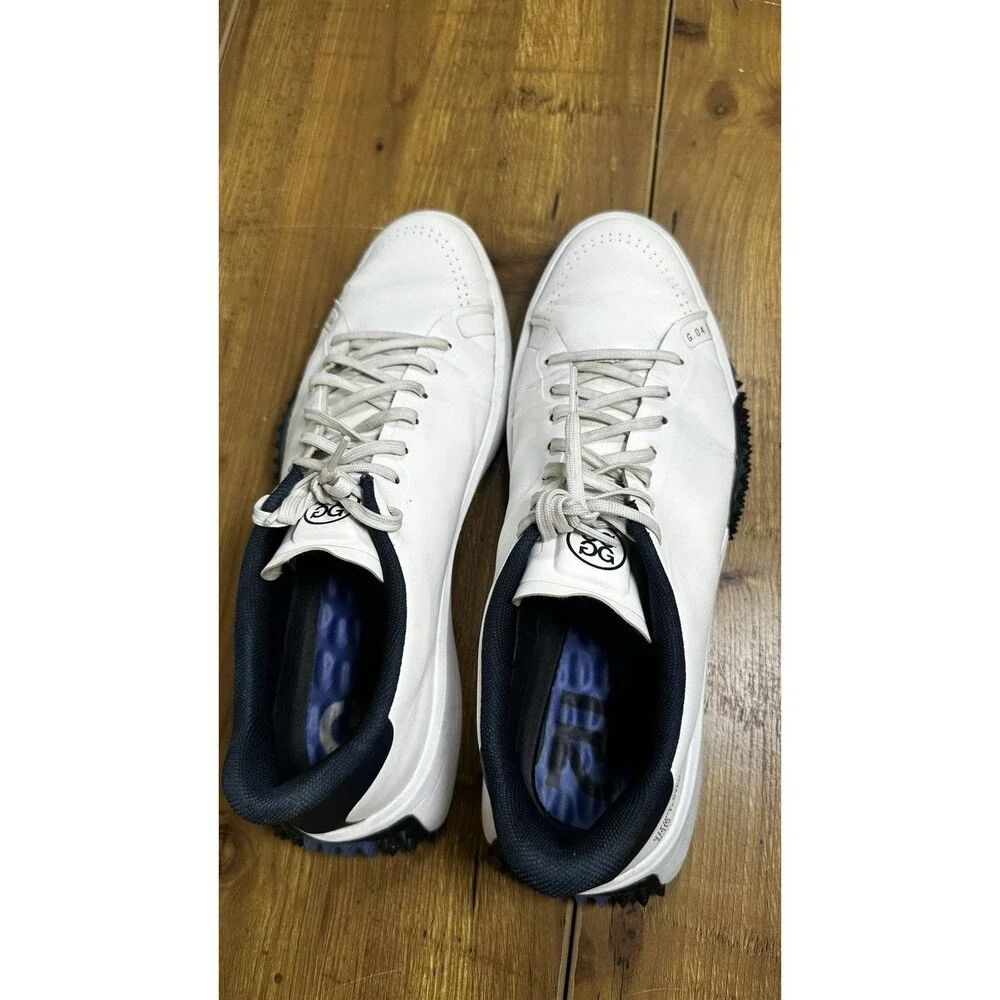 G/Fore G.112 Golf Shoes Mens 12 White Spikeless Sneaker Lace Up Low